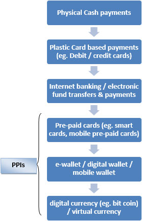 Pre-paid Payment Instruments (PPIs)